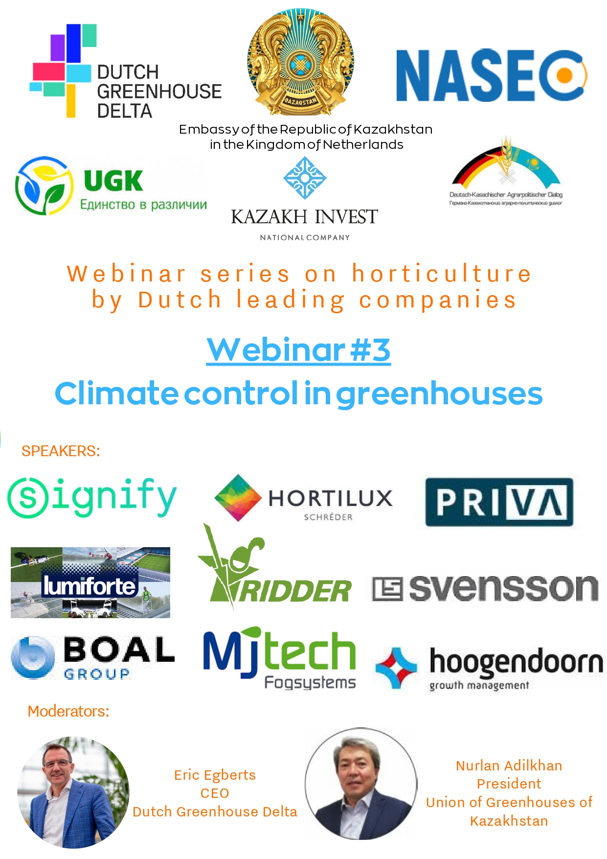 Webinar on the topic «Climate control in greenhouses»